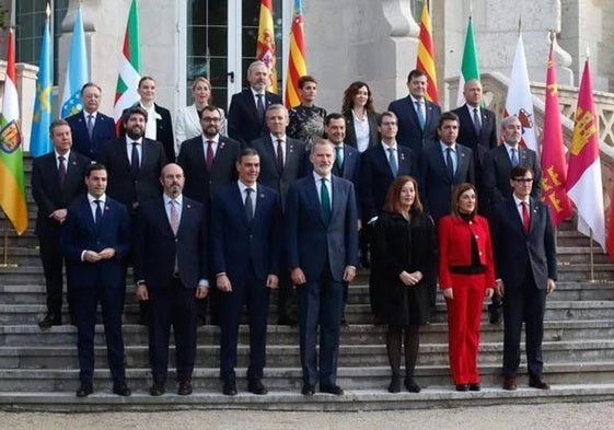 Foto de familia de la Conferencia de Presidentes.