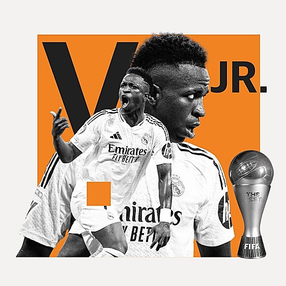 Así ha crecido Vinicius hasta convertirse en ganador del The Best
