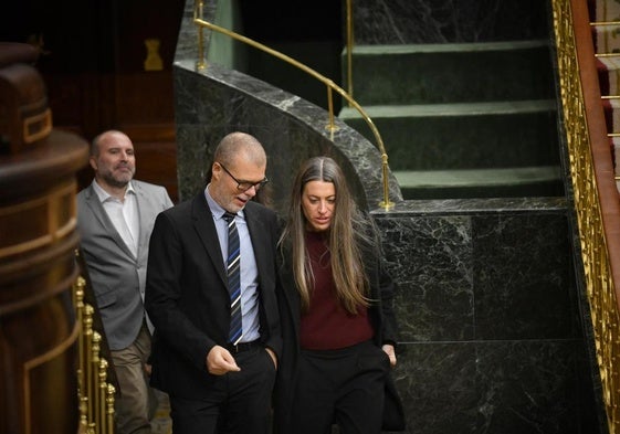 Miriam Nogueras, diputada y portavoz de Junts, en el Congreso, la semana pasada