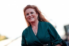 Sarah Ferguson, expareja del príncipe Andrés.