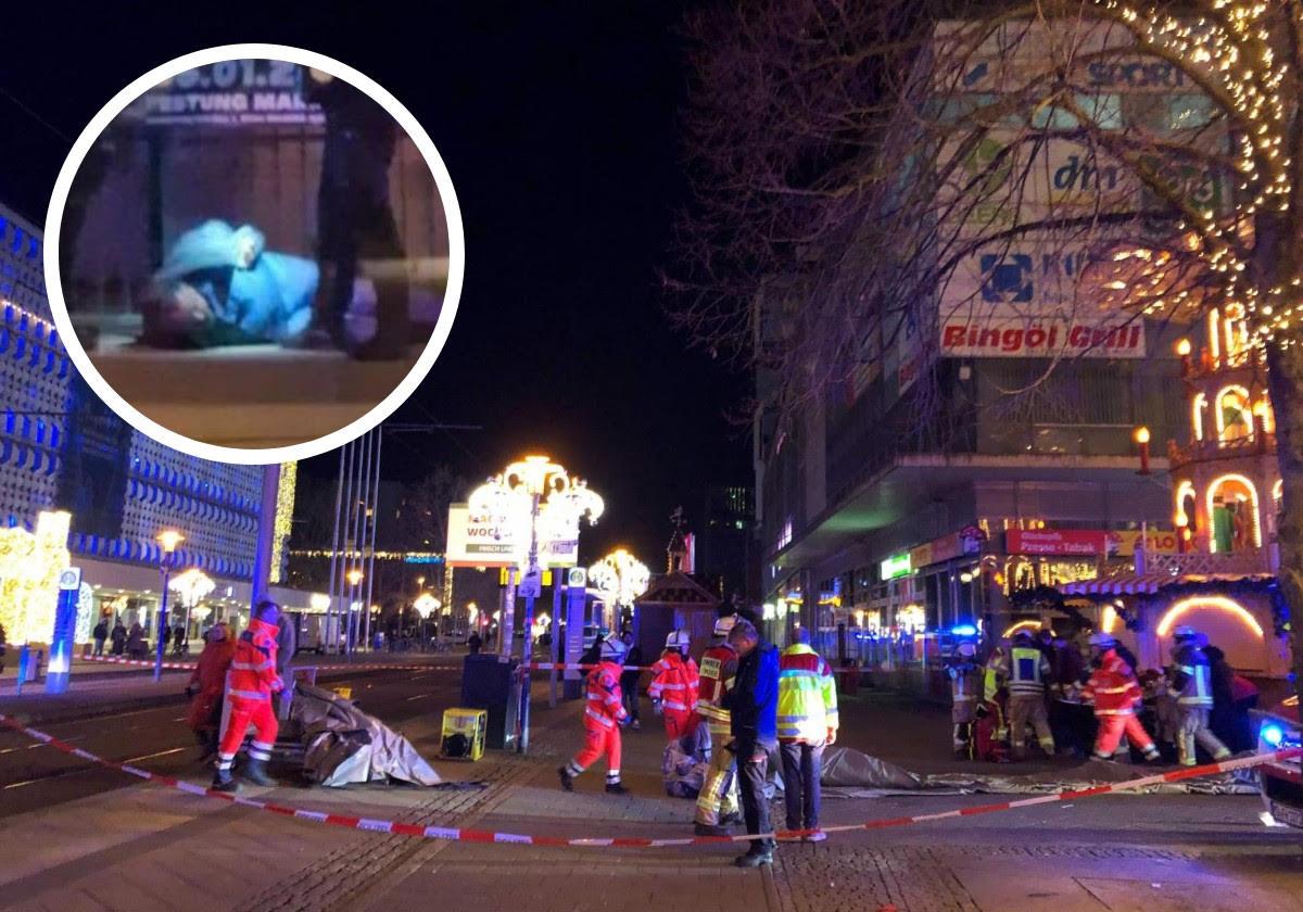 Horror en un mercado navideño de Magdeburgo