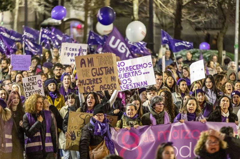 Manifestación 8M.