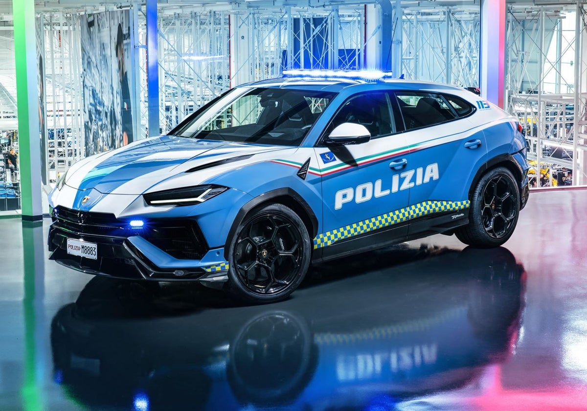 Lamborghini Urus Performante de la Policía