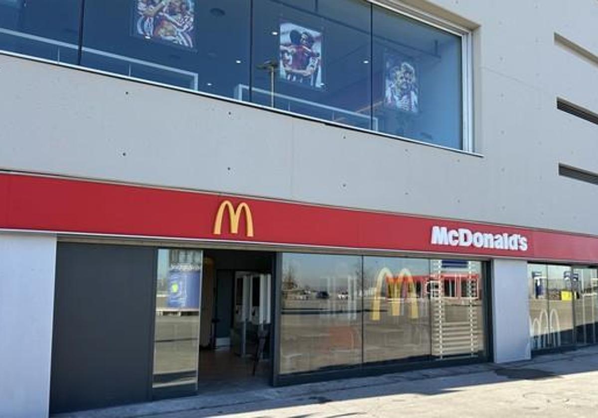 El restaurante situado en el Metropolitano.