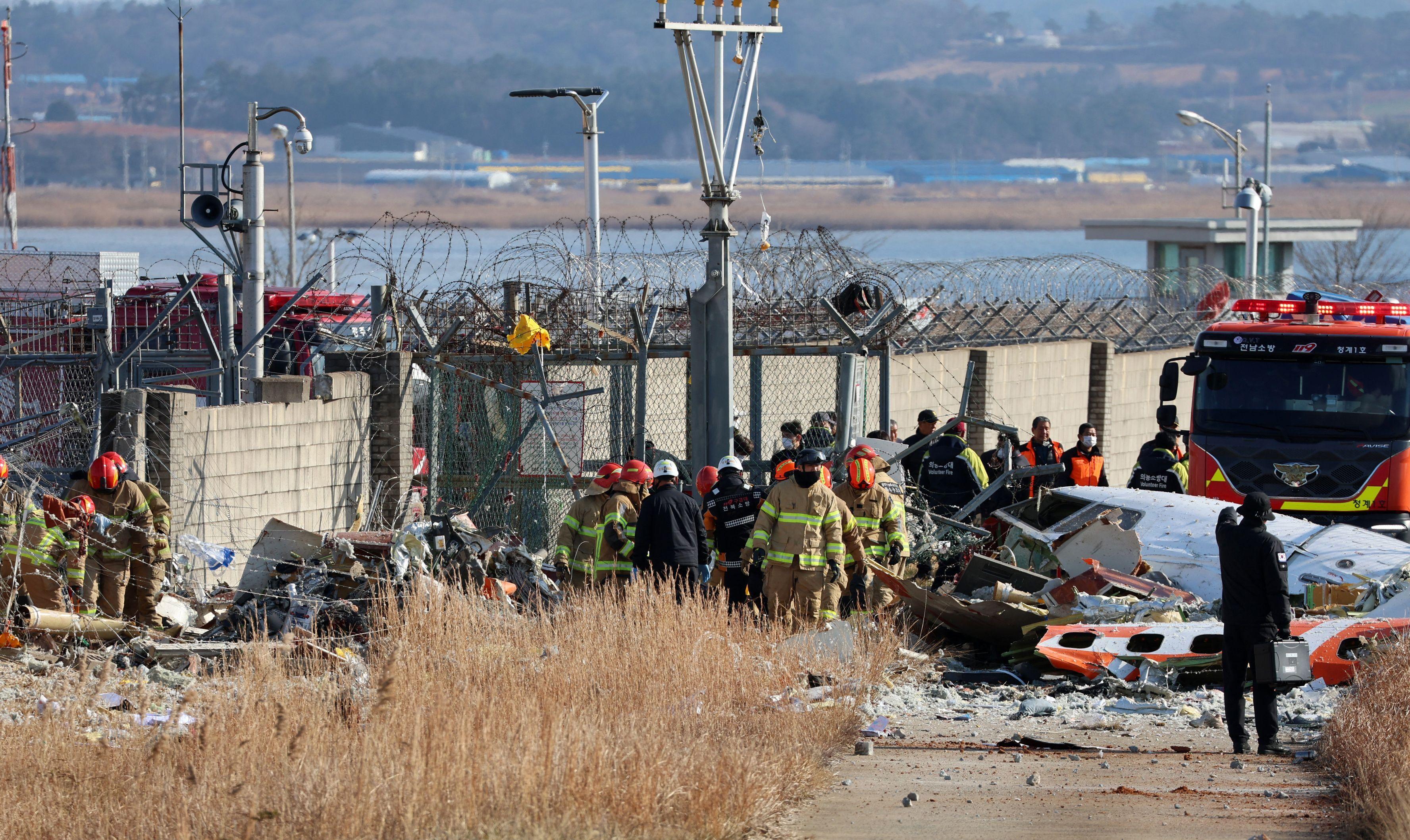 Las imágenes de la tragedia aérea