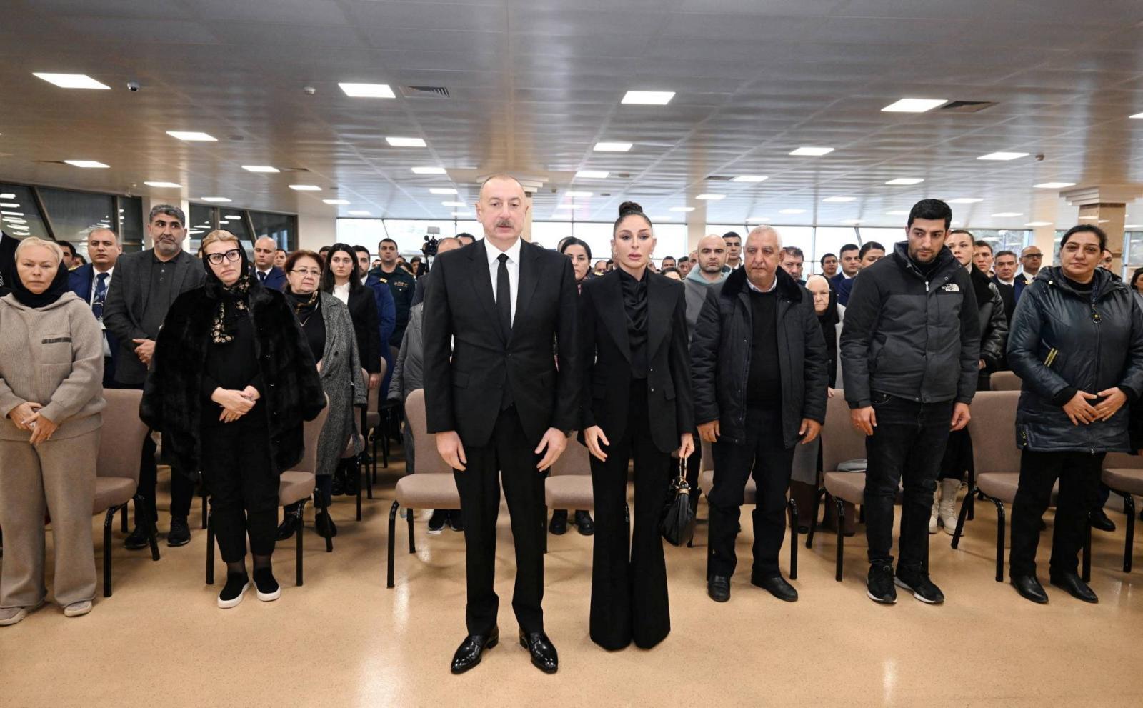 Azerbaycan Cumhurbaşkanı, Kazakistan'da bir uçağın düşürülmesinde doğrudan Rus füzesine işaret etti
