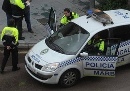 Policía local de Marbella.