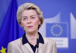 Von der Leyen, en una imagen de archivo.