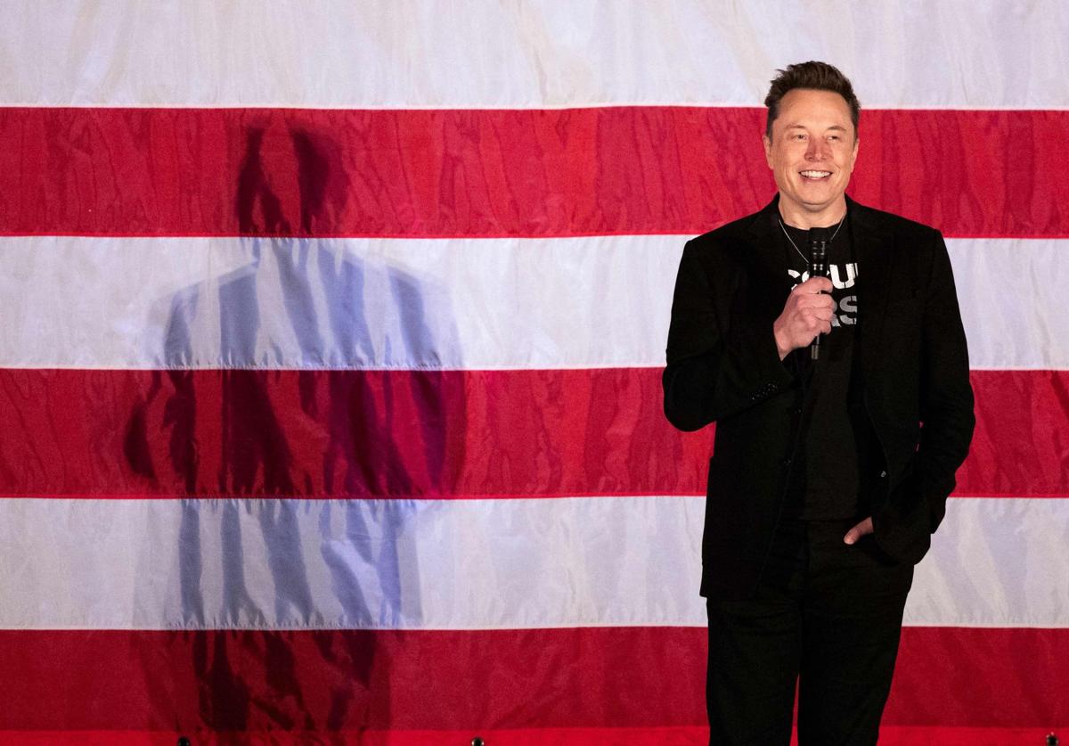 Elon Musk, durante la pasada campaña electoral a la Casa Blanca.