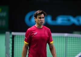 El capitán David Ferrer