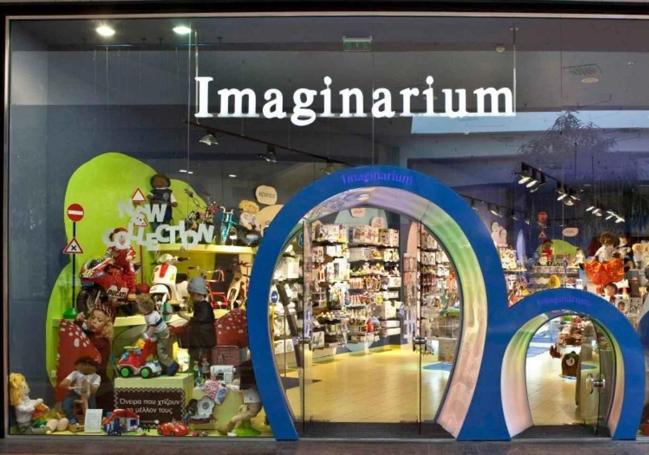 Una de las singulares entradas a las tiendas Imaginarium, ahora integradas en Juguettos, primera cadena detallista del sector.