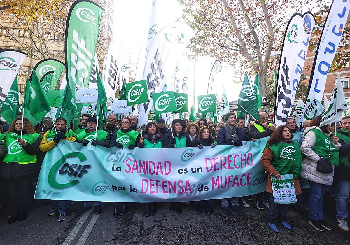 El Gobierno tensa a los funcionarios al apuntar que el modelo de Muface es «antiguo y con imperfecciones»