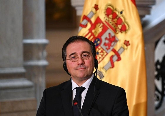 El ministro de Asuntos Exteriores, José Manuel Albares.