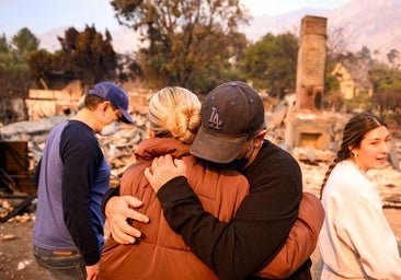 Los incendios devoran Los Ángeles: «Había brasas que tenían el tamaño de un ladrillo»