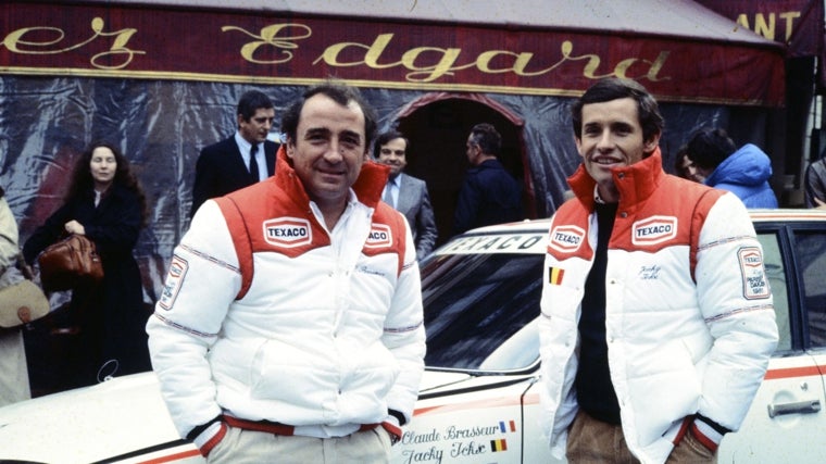 Estamos en 1981. Claude Brasseur y Jacky Ickx participan con un Citroën CX en su primer París -Alger-Dakar