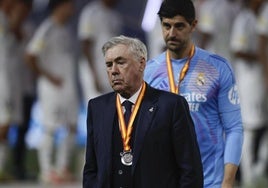 Carlo Ancelotti, tras perder la Supercopa de España