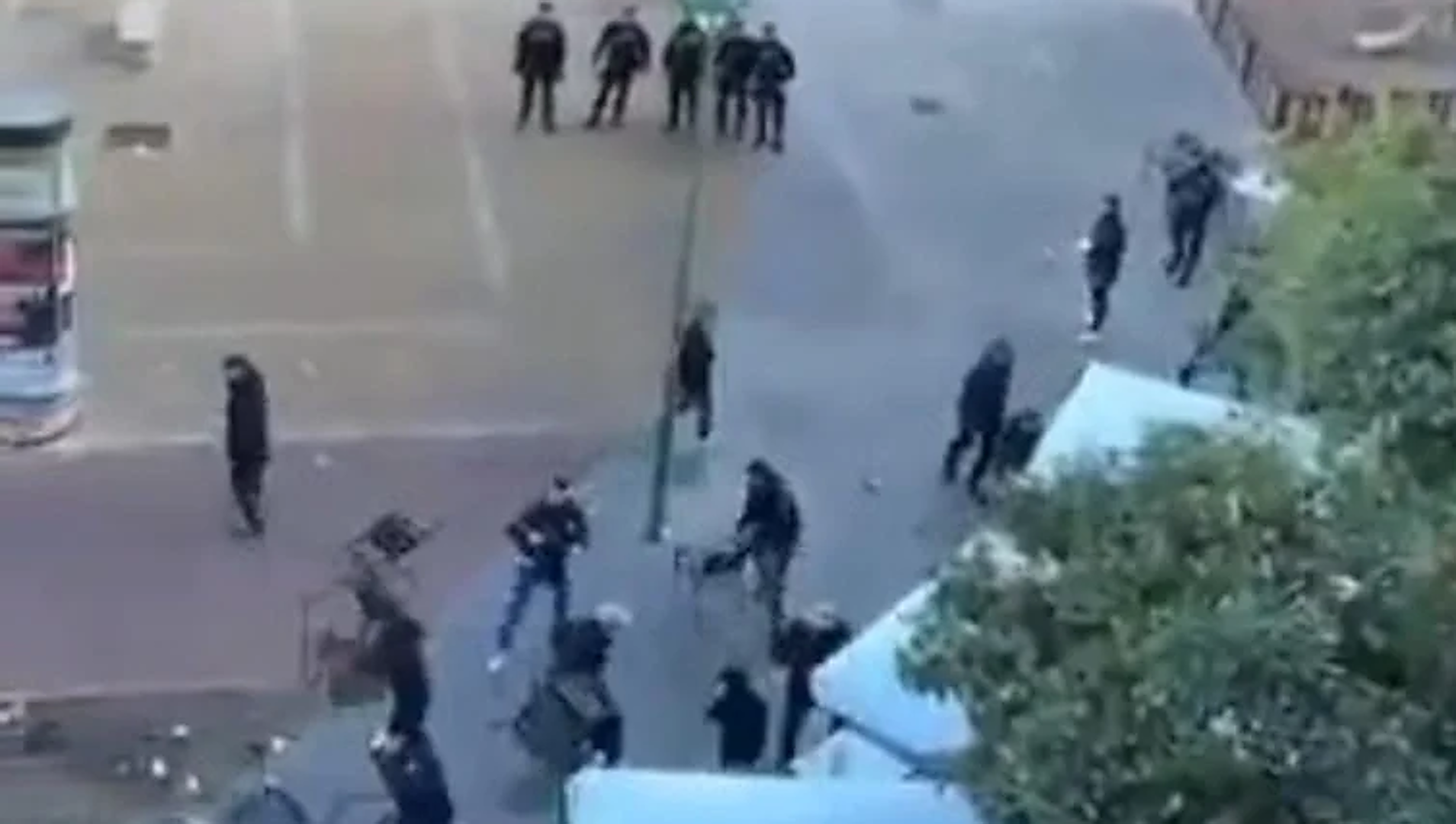 Derbi öncesi Córdoba ve Almería taraftarları arasında sert kavga