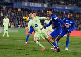 Los goles del empate entre el Getafe y el Barcelona