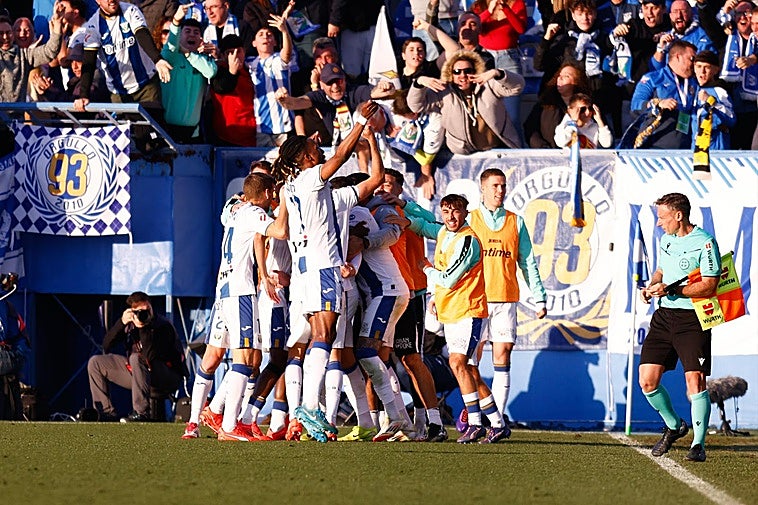 El gol de Nastasic que rompe la racha del Atlético en Leganés
