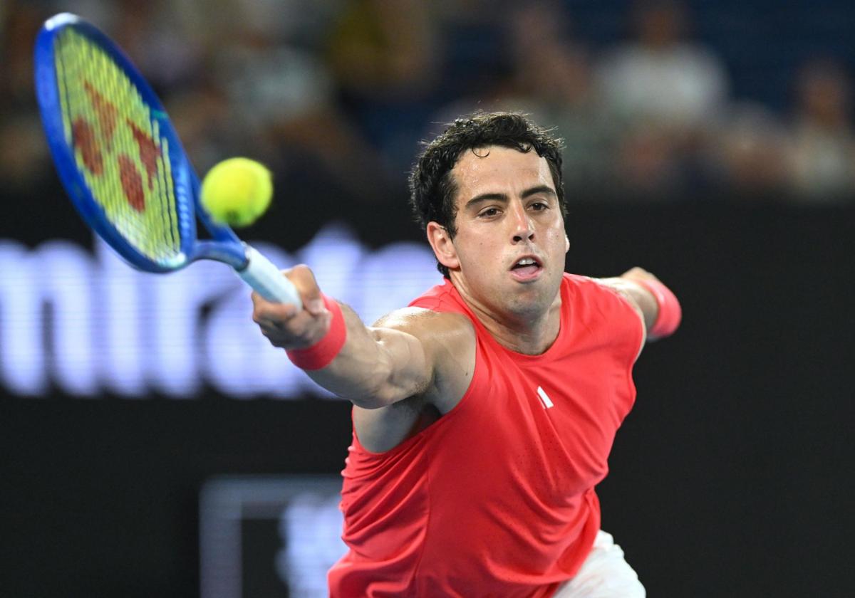 Jaume Munar, durante su participación en el Abierto de Australia.