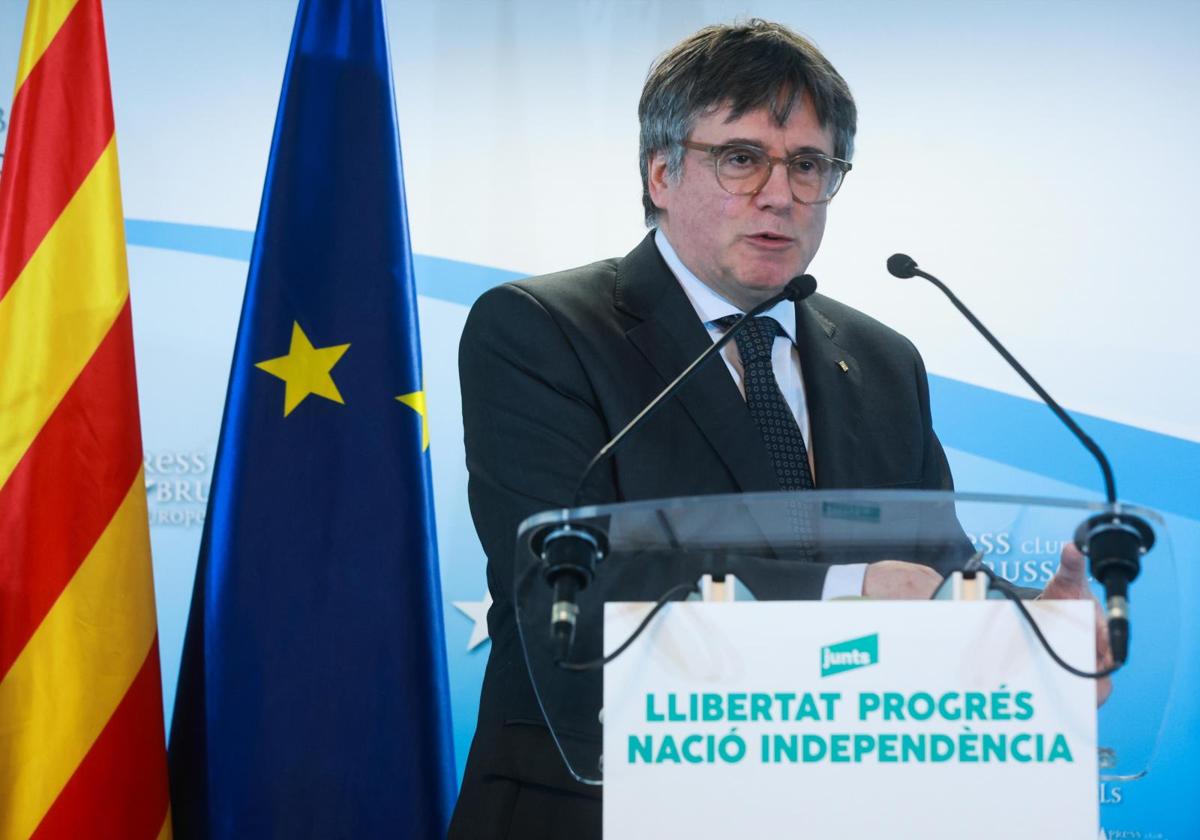 El expresidente de la Generalitat, Carles Puigdemont.