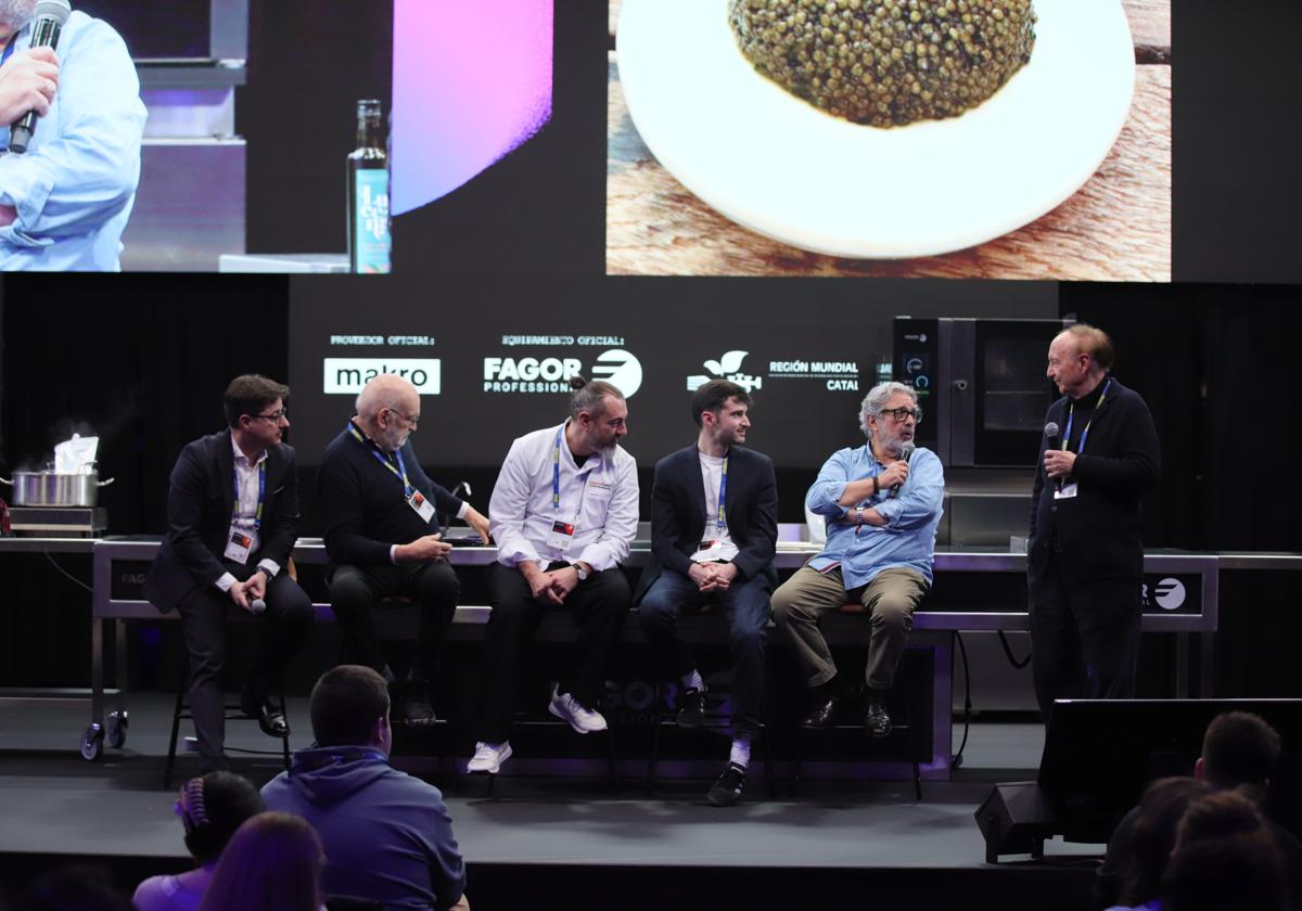 Mesa redonda 'Caviar: nuevas fronteras gastronómicas'.