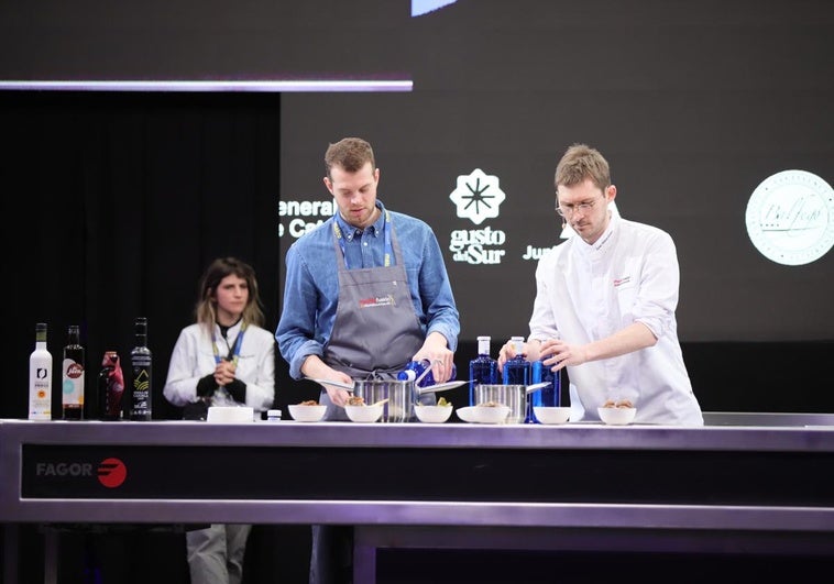 Dylan Watson-Brawn, durante su ponencia en Madrid Fusión Alimentos de España.