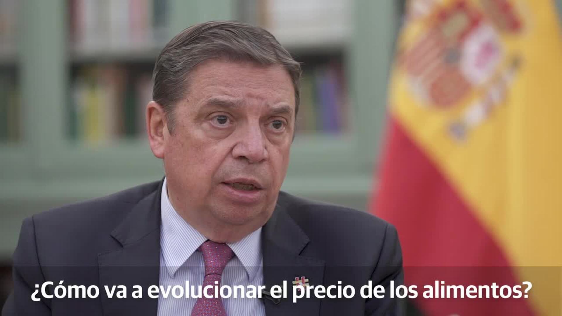 «Espero que los alimentos sigan bajando pero el contexto geopolítico puede influir en los precios»