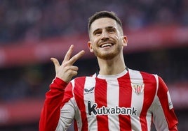 Sancet, con un 'hat-trick' al Girona, afianza al Athletic en Champions