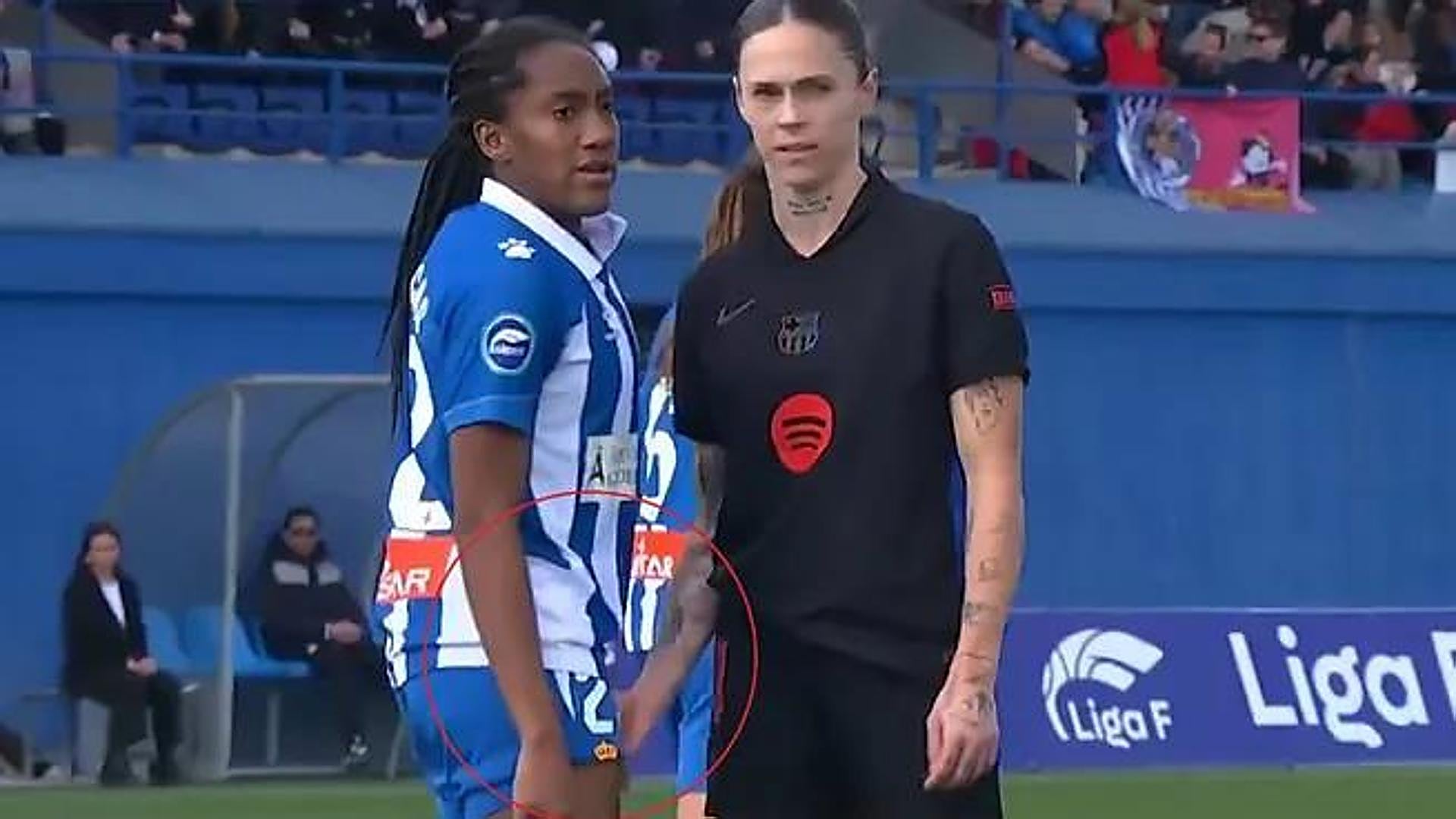 Espanyol Condemns Mapi León’s Touch on Daniela Caracas