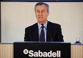 El CEO de Banco Sabadell, César González-Bueno