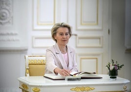 Úrsula Von der Leyen, presidenta de la Comisión Europea.