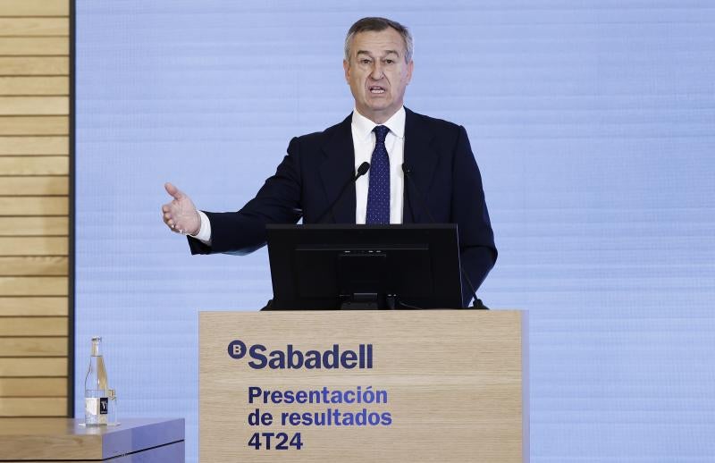 César González-Bueno, CEO de Banco Sabadell.