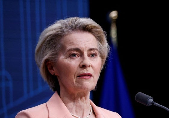 La presidenta de la Comisión Europea, Ursula von der Leyen.