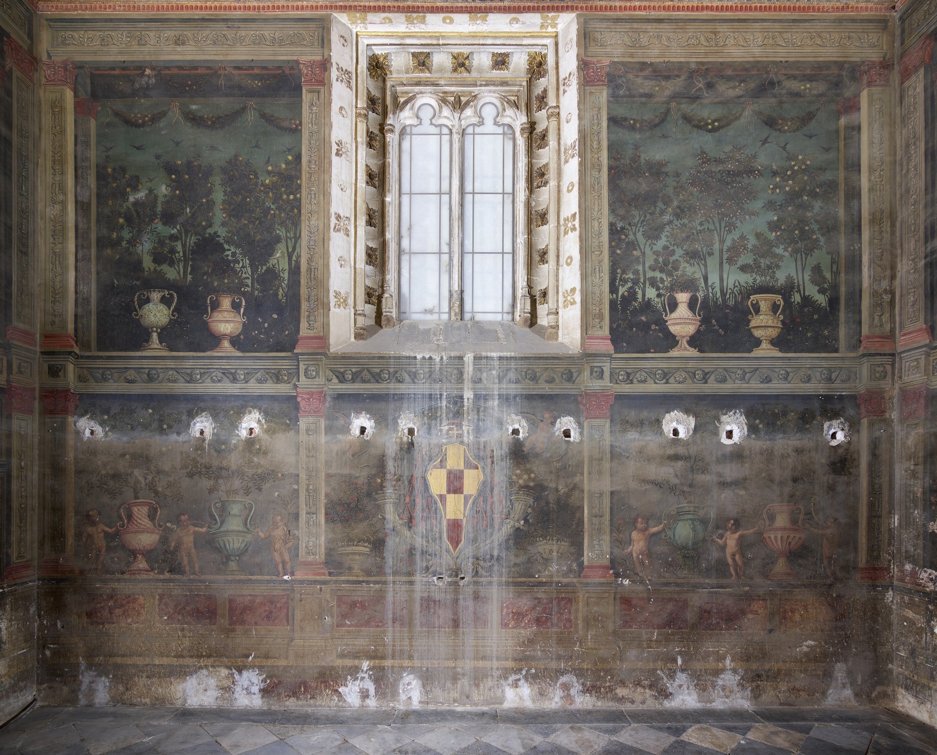 Frescos encontrados en Toledo.