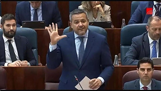 Un consejero de Ayuso a una diputada de Más Madrid: «No me pongas morritos que me descentro»