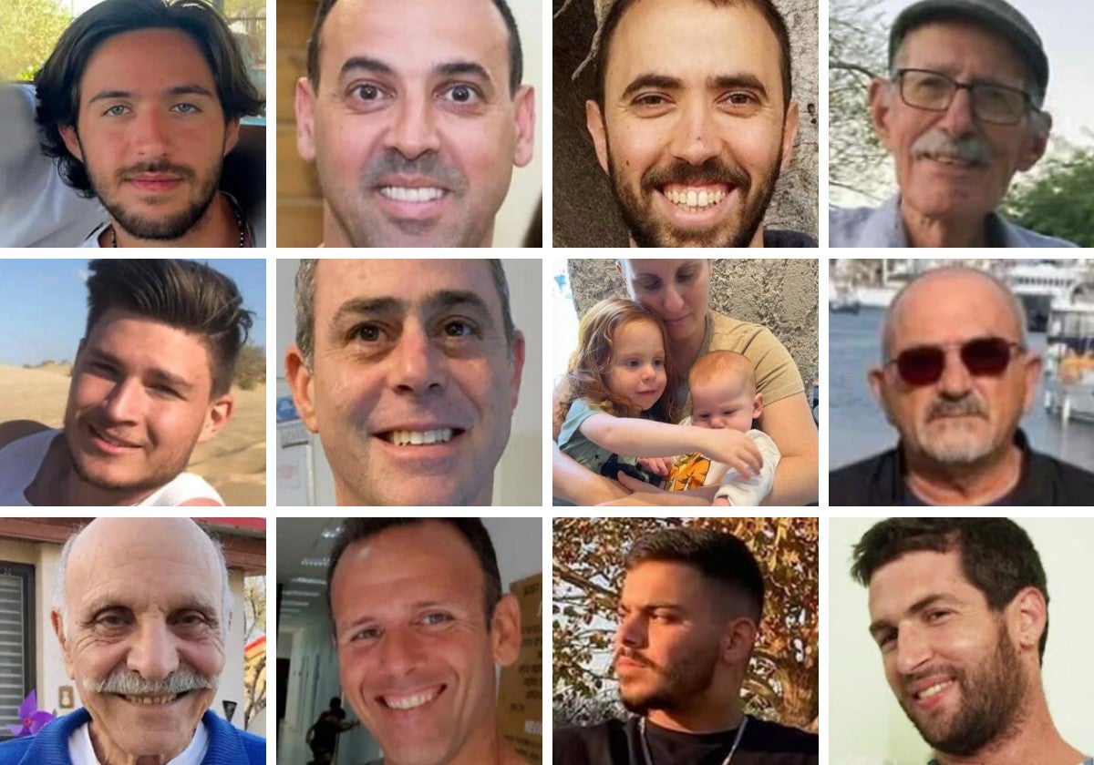 Estos son los 17 rehenes israelíes que Hamás debe liberar antes de marzo