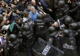 La justicia confirma la amnistía por el 1-O a 45 policías y resta gravedad a las cargas