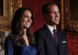 Kate Middleton y Guillermo, los príncipes de Gales