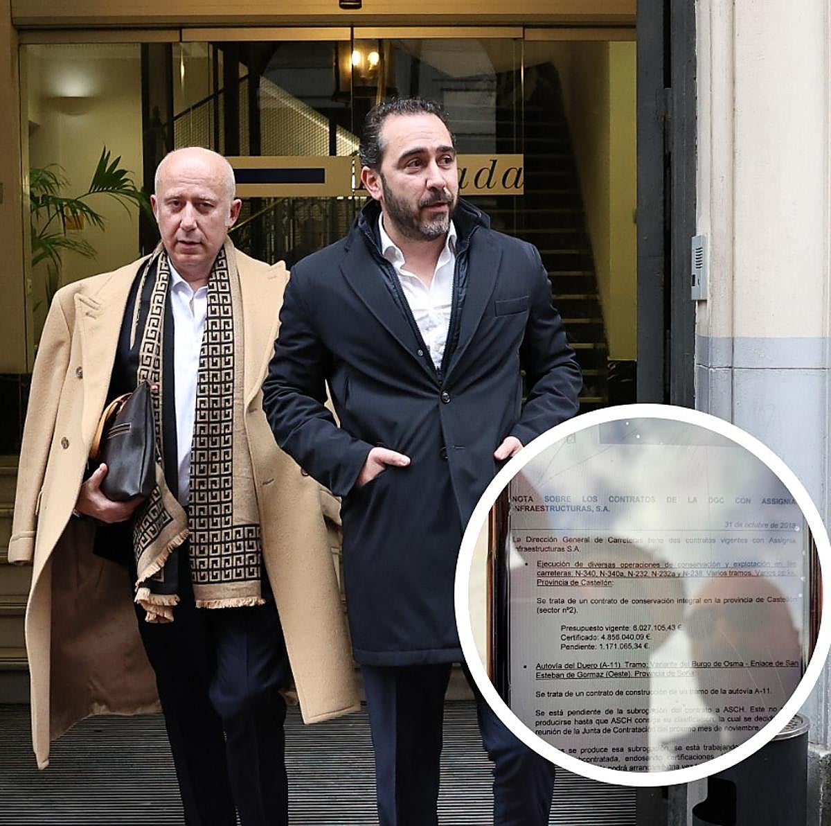 Aldama entrega las supuestas reservas de los pisos de «señoritas» para Ábalos y Torres