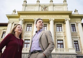 Donna Hicks y Michael Pirson, en la Deusto Business School de Bilbao.