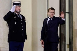 Macron recibe este miércoles a más de una decena de gobernantes en El Elíseo.