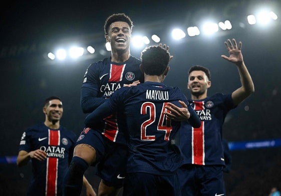 El PSG se dio un festín ante el modesto Brest.