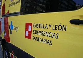 Ambulancia de Castilla y León.