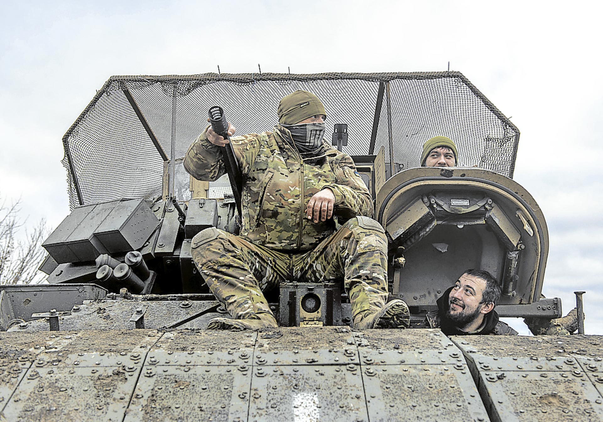 Como hermanos. La camaradería es lo que más resaltan los soldados entre lo positivo de la guerra.