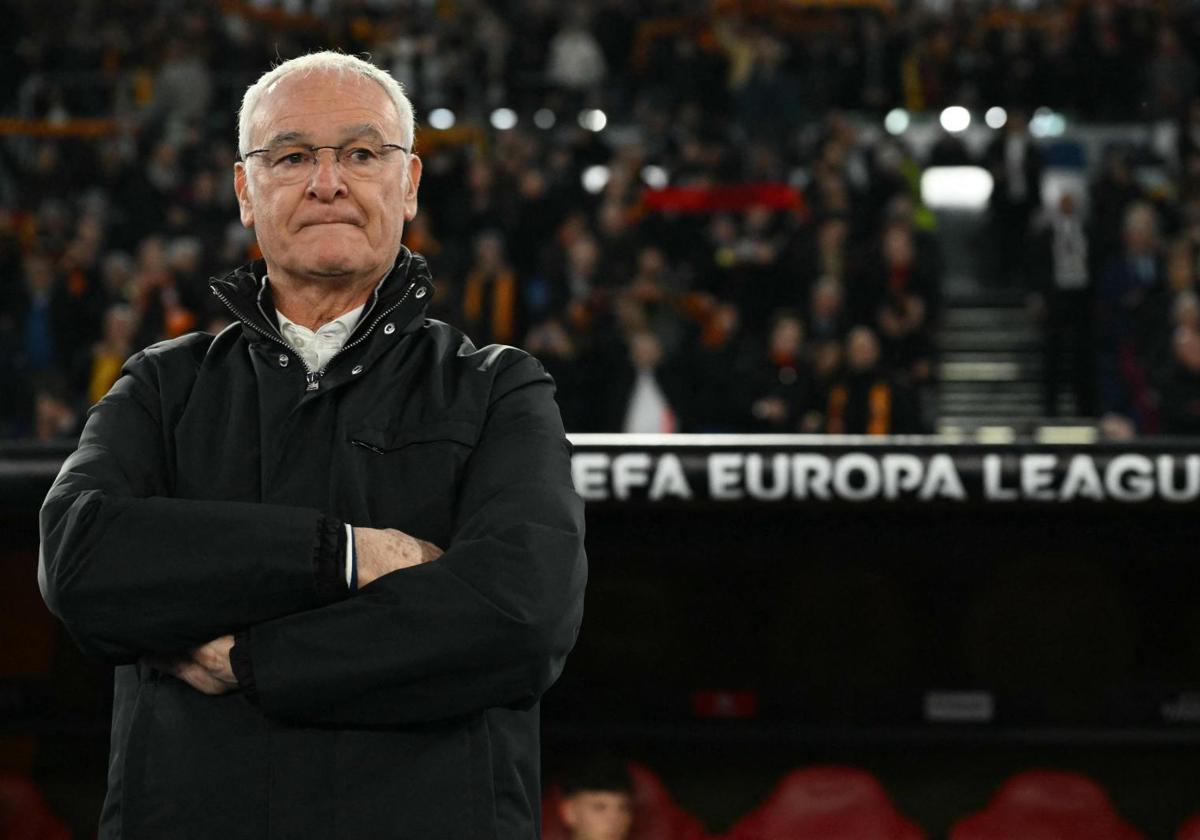 Claudio Ranieri, entrenador de la Roma.