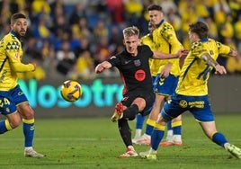 Así hemos narrado la sufrida victoria del Barça en Las Palmas