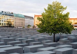 El monumento al Holocausto en Berlín.