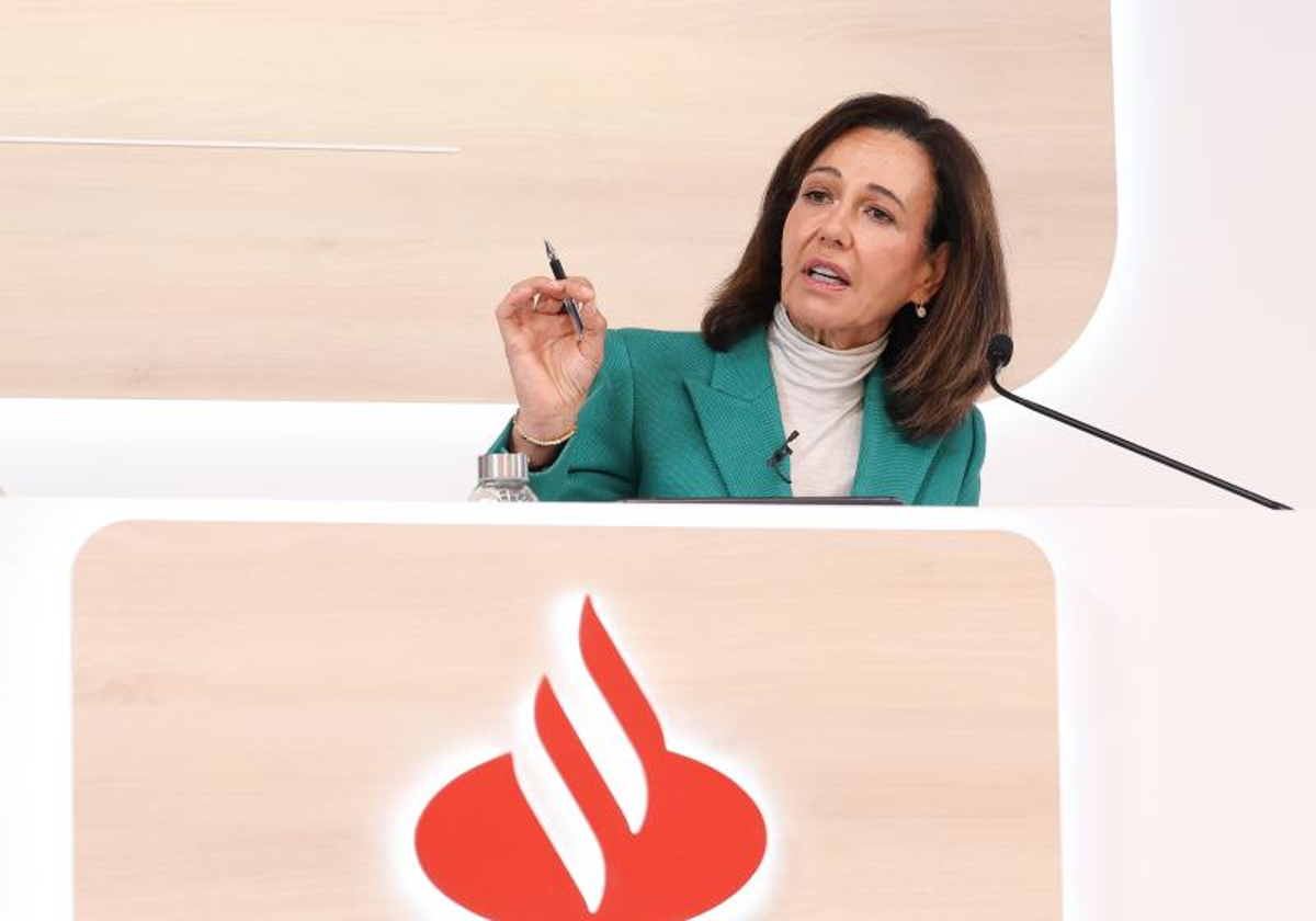 La presidenta del Banco Santander, Ana Botín