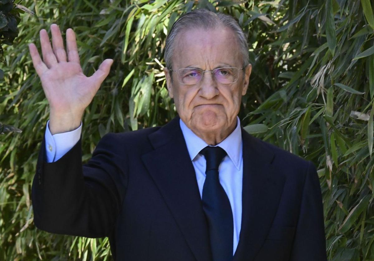 Florentino Pérez, presidente del Real Madrid.